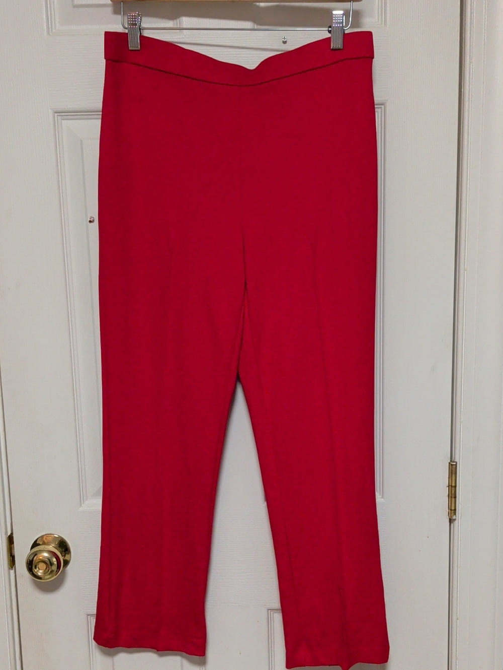 3 For $20 Jules & Leopold Vibrant Red Straight-Leg Pants